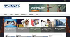 Desktop Screenshot of managerbiz.com