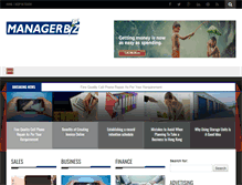 Tablet Screenshot of managerbiz.com